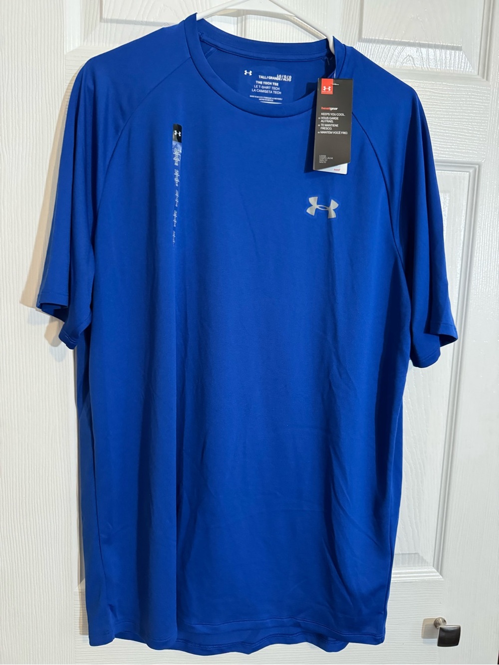 LG Men’s Athletic Polo - Bright Blue